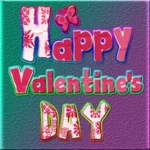 valentine's day messages android application logo